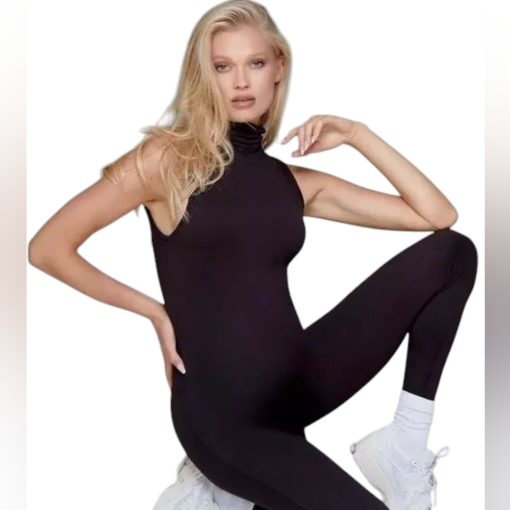 Bumpsuit The Stevie Maternity Unitard Jumpsuit With Zip Back